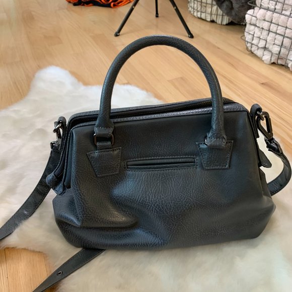 NWOT Matt & Nat Malone Doctor Handbag Satchel - Grey - Picture 10 of 12